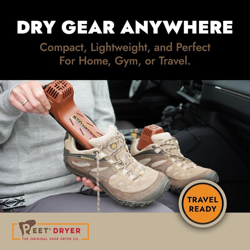 PEET , Power Plus Dryer, Lightweight & Portable Boot Dryer, Travel Shoe Dryer for Work Boots, Sneakers, Ski Boots, Cleats, Athletic Shoes - Image 5
